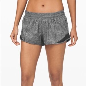 Lululemon Hotty Hot shorts Gray